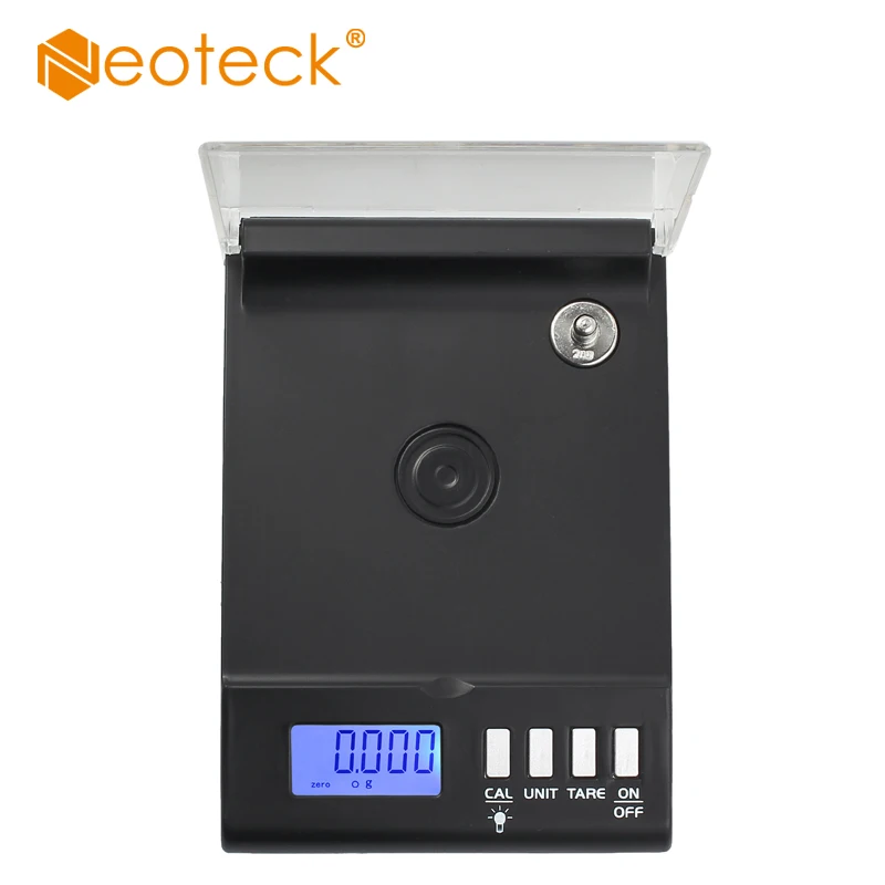 Электронные цифровые карманные ювелирные весы Neoteck 0 001 г 30 с подсветкой высокая