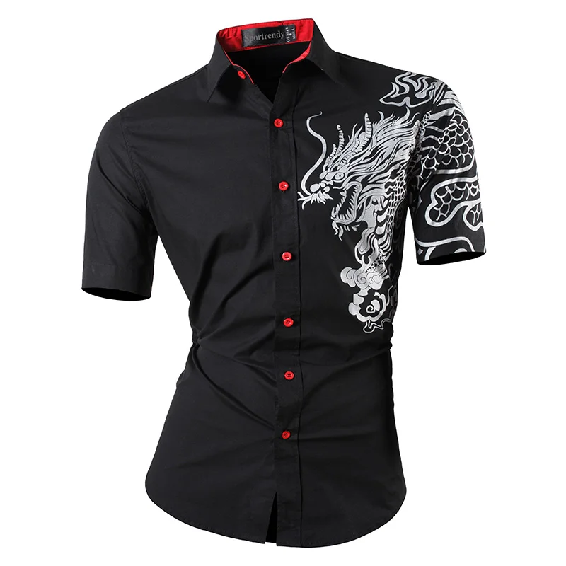 black professional shirts