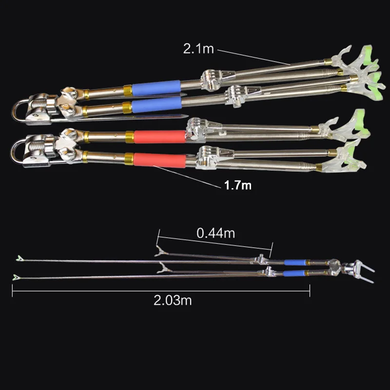 Titulares de Vara de Pesca de Aço Inoxidável de Alta Titulares de Vara de Pesca Suporte de Giro de 360 Qualidade Duplo Graus Livremente Ângulo Ajustável 7 Cheap Ferramentas de pesca
