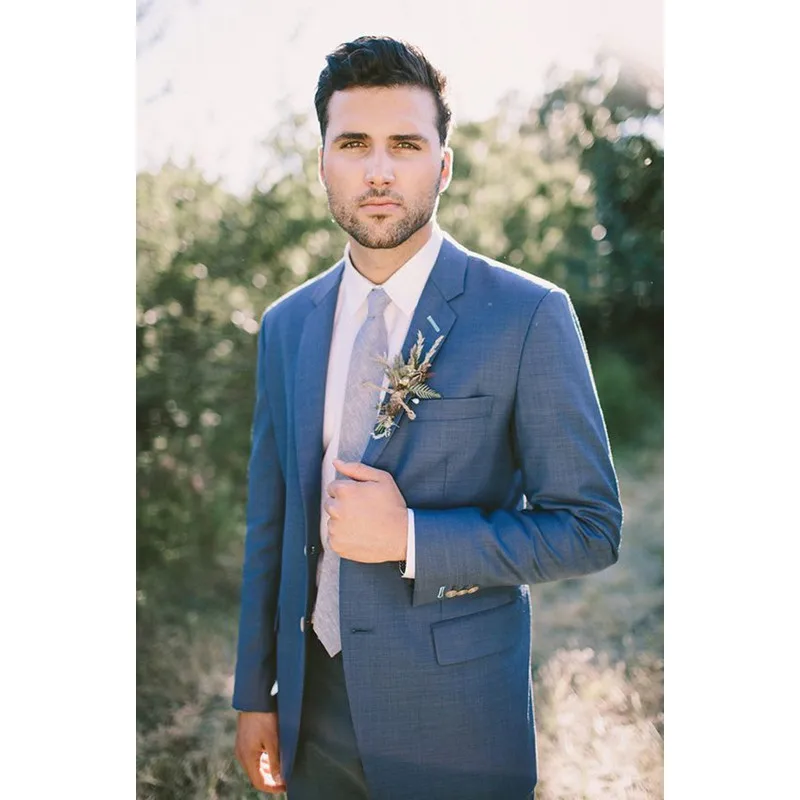 

Custom made Best Man Groomsmen Groom Tuxedos Formal Men Wedding Business Party Suit Men Suits (Jacket+Pants) F338