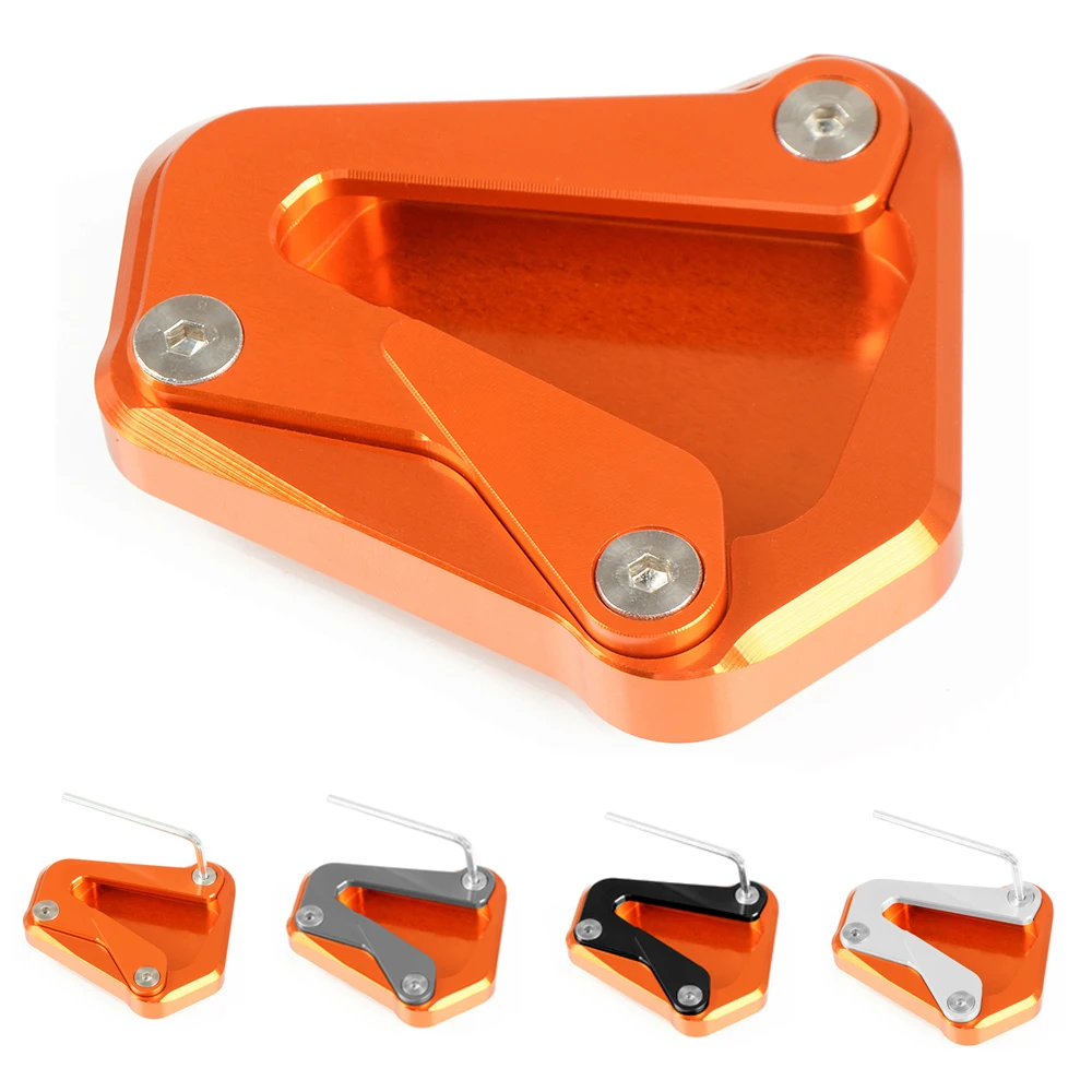 

For ktm DUKE790 DUKE 790 duke 790 2017-2020 2018 2019 Motorcycle Accessories CNC Foot Side Stand Kickstand Enlarge Extension Pad