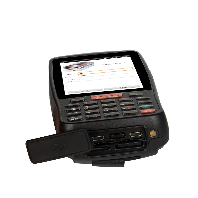 4G LTE Android PDA scanner 1D 2D QR code scanner portable barcode reader with screen