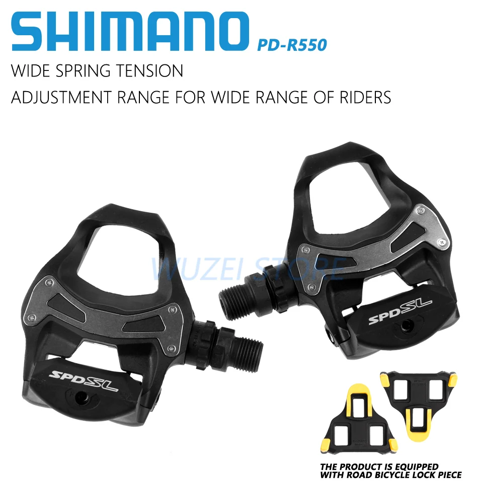 Shimano для езды на велосипеде PD R540 дорожный велосипед педали PD R550 PD 5800 PD R7000 SH10/11 бутсы SH10/SH11/SH12 0/2/6 градусов