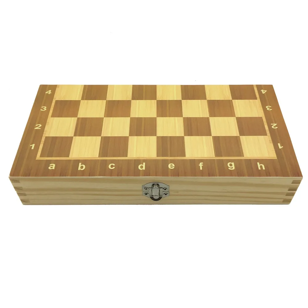 Деревянный Шахматный набор складной шахматная доска с магнитной шахматной доской размер 29 см х 29 см Детский Рождественский подарок, шахматы, настольные игры