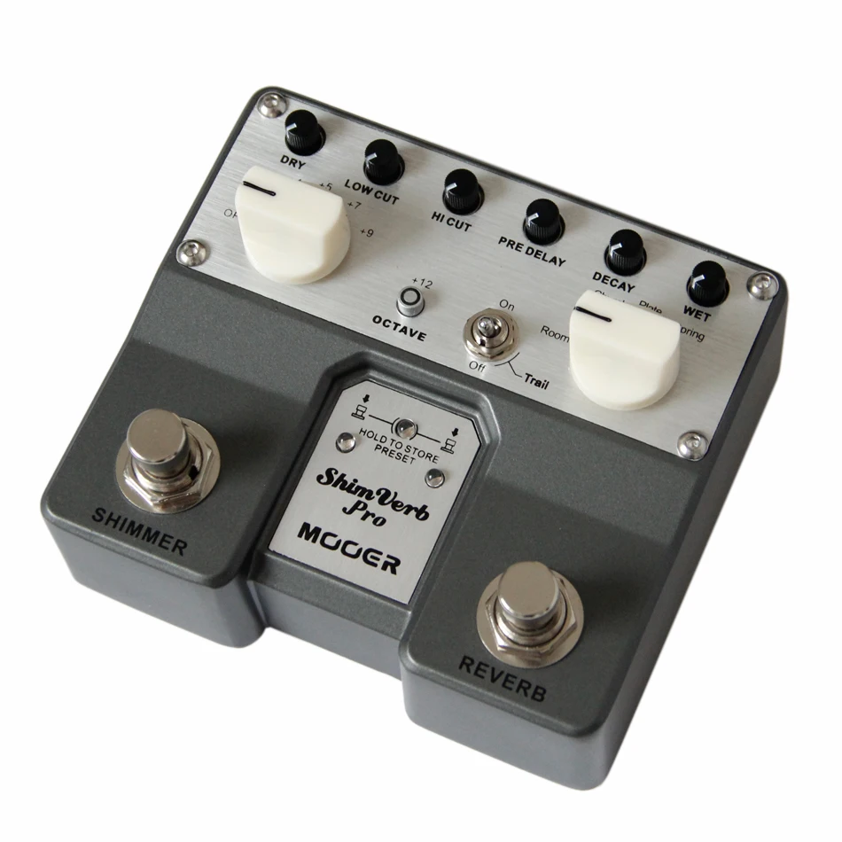 NEW MOOER Shimverb Pro Digital reverb pedal/guitar pedal 5 reverb effects with unique shimmer on/off footswitch NEW MOOER Shimverb Pro Digital reverb pedal/guitar pedal 5 reverb effects with unique shimmer on/off footswitch