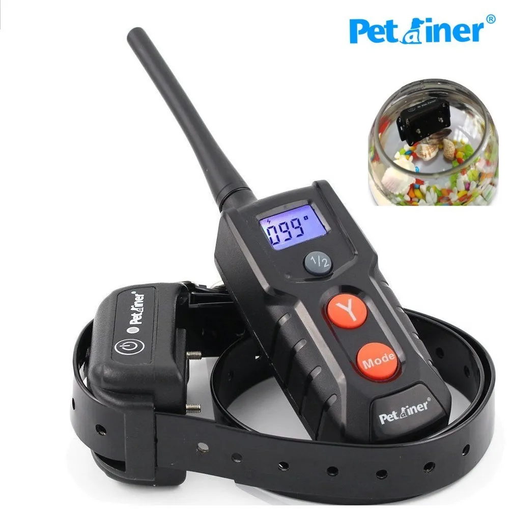 Petrainer Pet Dog Training Collar Rechargeable Waterproof Dog
