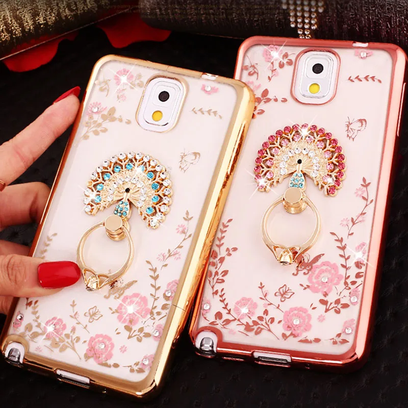 

For Samsung Galaxy J2 Pro 2018 J3 J4 Core J6 Prime J7 J8 EU Version Ring Holder Stand Soft TPU Clear Phone Case A6 Plus A7 A8 A9