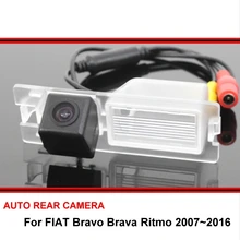 Cámara de visión trasera para coche, cámara de aparcamiento para coche, CCD, visión nocturna, Brava para FIAT/Ritmo/Bravo 2007 ~ 2016