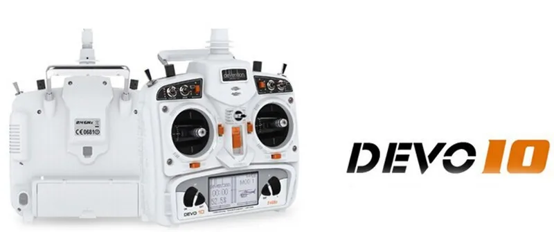 

Coolhobby DEVO 10 2.4GHz 10 Channel Transmitter&10 channel micro computer system for RC Hobby Helicopters,Airplane.