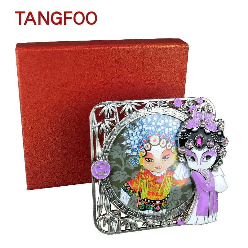 

Chinese style features Peking Opera face photo frame Q version of the bulk of the photo frame small gifts