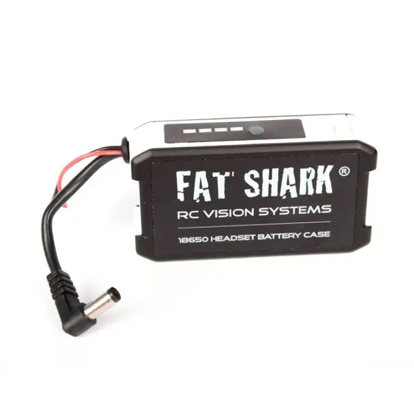 FatShark FSV1814 18650 литий ионный аккумулятор гарнитура Батарея случай может обеспечить
