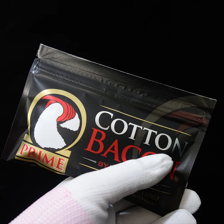 

1bag/2bags DIY Style Cotton Electronic Cigaret Gold Version Bacon Fit For RDA RTA Atomizer Tank Vaporizer Ecig Accessories