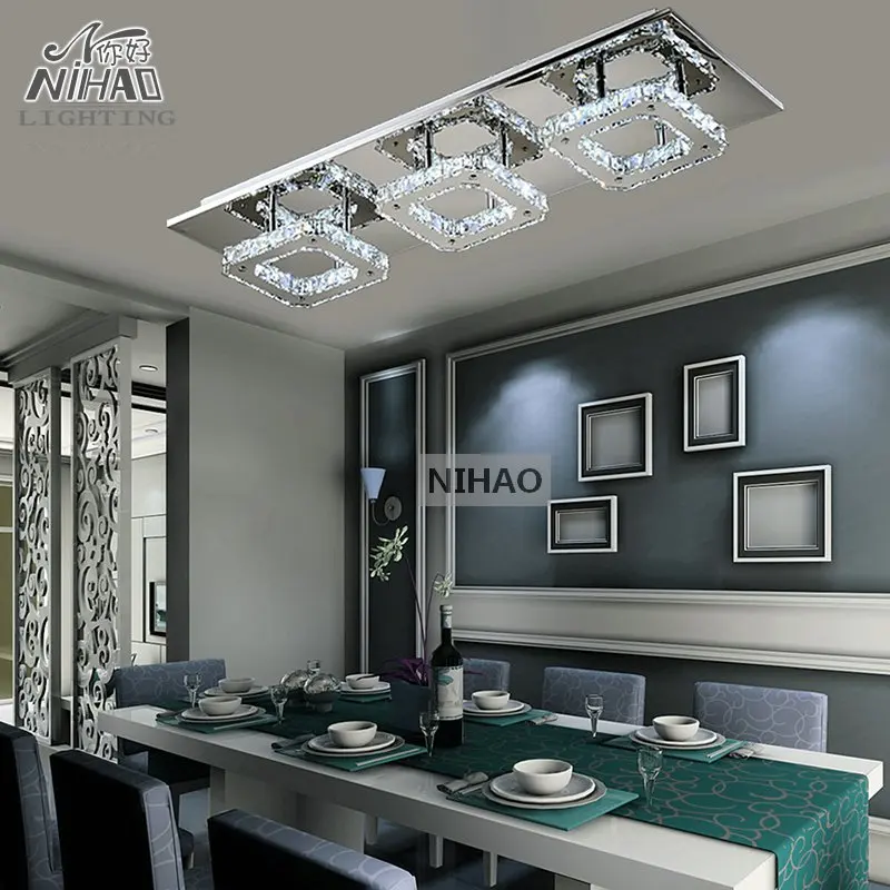 

Modern LED Diamond Crystal Ceiling Light Fitting Crystal Lamp for Hallway Corridor Fast Shipping