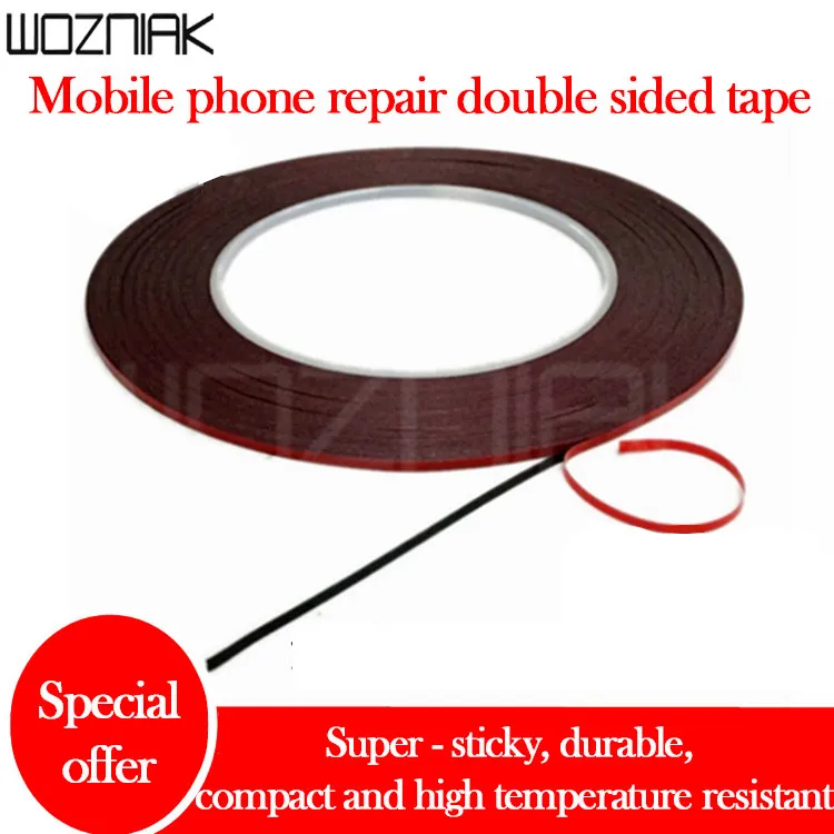 

Mobile phone maintenance double-sided plastic tablet computer LED screen black strong adhesive foam sponge double-sided tape