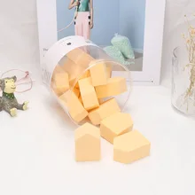 15 шт. косметический слоеный Многофункциональный влажный и сухой Пентагон маленький порошок слоеная основа под макияж губка для лица