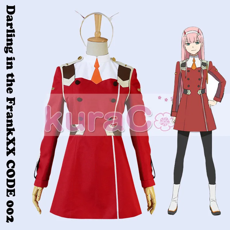 Stock Wig Anime Darling In The Franxx Code 002 Figure Zero Two 