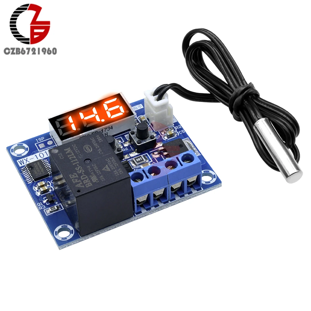 DC 12V Digital Thermostat Temperature Controller Fridge Incubator Temperature Regulator