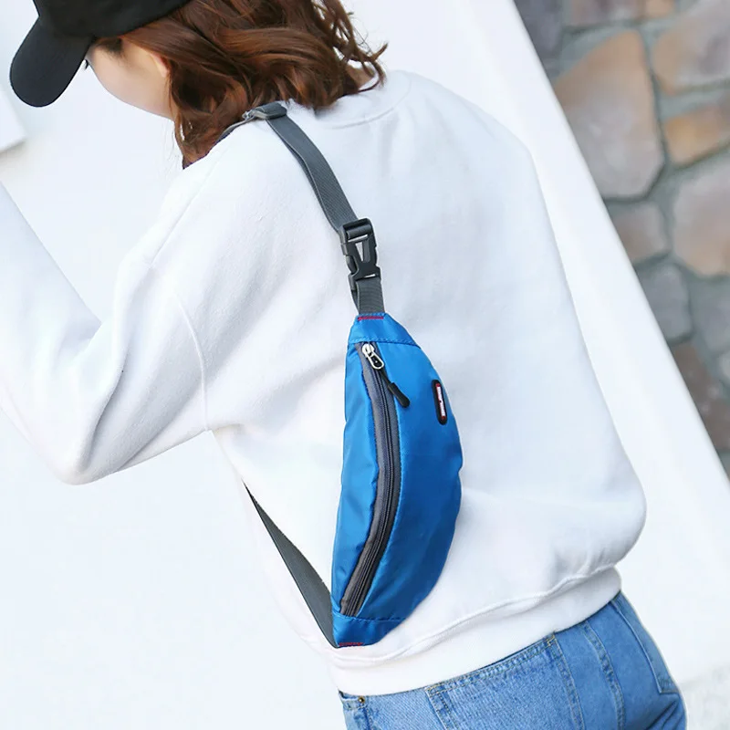 

Wholesale 2pcs Fanny Pack For Women Men Waist Bag Colorful Unisex Waistbag Waterproof Belt Bag Zipper Pouch Packs