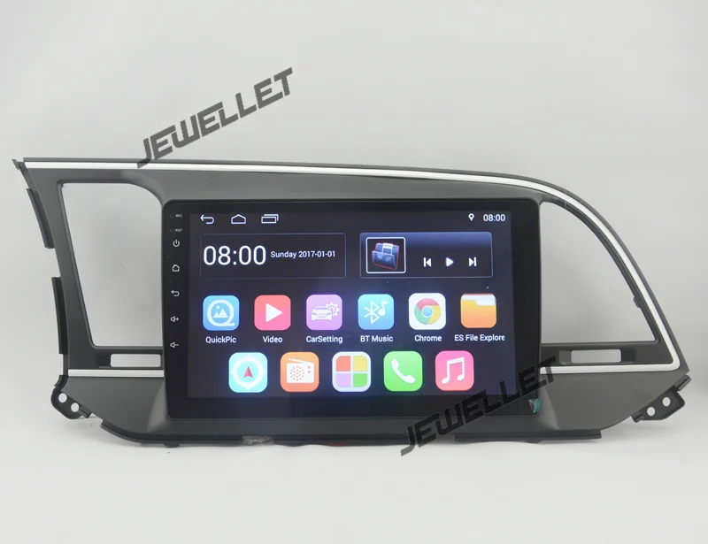 Sale 10.1" Quad-core  Android 8.1 Car GPS radio Navigation for Hyundai Elantra Avante 2017 with 4G/Wifi DVR mirror link 3