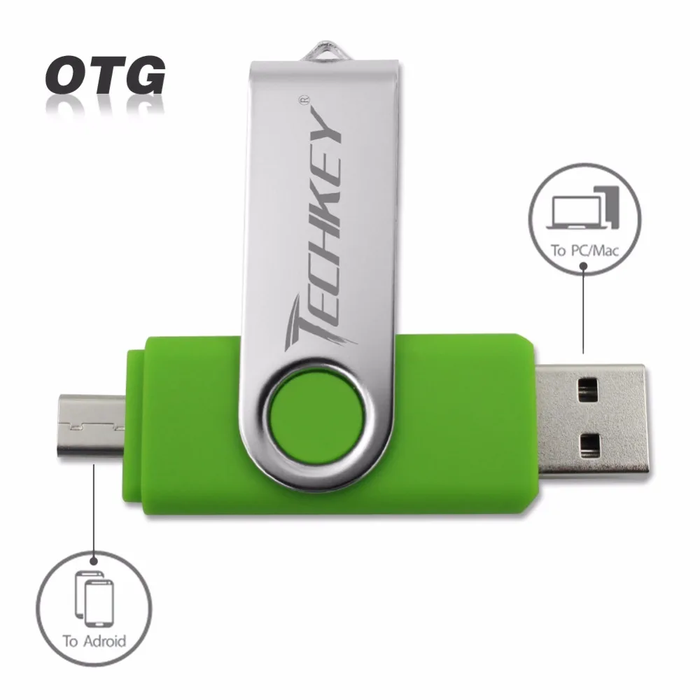 OTG флеш-накопитель usb флеш-накопитель 32 ГБ 64 ГБ 8 ГБ 16 ГБ 4 ГБ вращающийся otg карта памяти usb флешка для смартфона cel usb флешка U диск