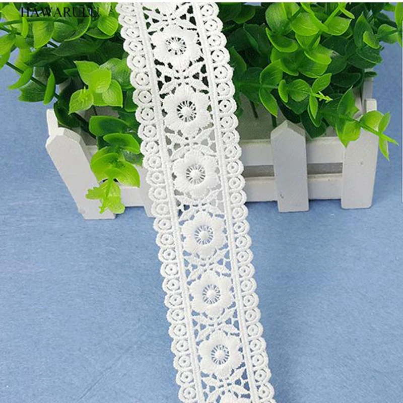HAWARULU 2yard DIY аксессуары из кружевной ткани кружевные полоски украшения для свадьбы
