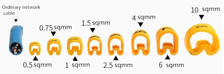 1000 шт/рулон EC-0 Маркер кабельной проводки номер от 0 до 9 размер кабеля 1,5 sqmm ПВХ Маркер проводки кабель этикетка рукава аксессуары для проводки