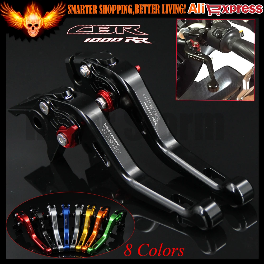 Logo(CBR1000RR) Black For Honda CBR1000RR 2008 2009 2010 2011 2012 2013 2014 2015 2016 CNC Motorcycle Short Brake Clutch Levers Logo(CBR1000RR) Black For Honda CBR1000RR 2008 2009 2010 2011 2012 2013 2014 2015 2016 CNC Motorcycle Short Brake Clutch Levers