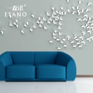 Home stereo wall hangings muons resin butterfly background wall decoration pendant Home stereo wall hangings muons resin butterfly background wall decoration pendant