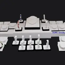 EMS ювелирное шоу включает в себя браслет подвеска держатель дисплей рок Baseboard выставочный стенд для украшений Органайзер чехол