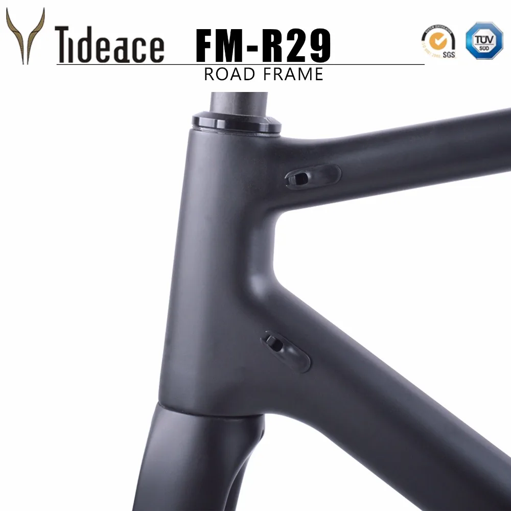 Discount 2019 super light almost 800g one-piece Road carbon bicycle frame 46/48/50/52/54/56/58cm road bike monocoques frame 4
