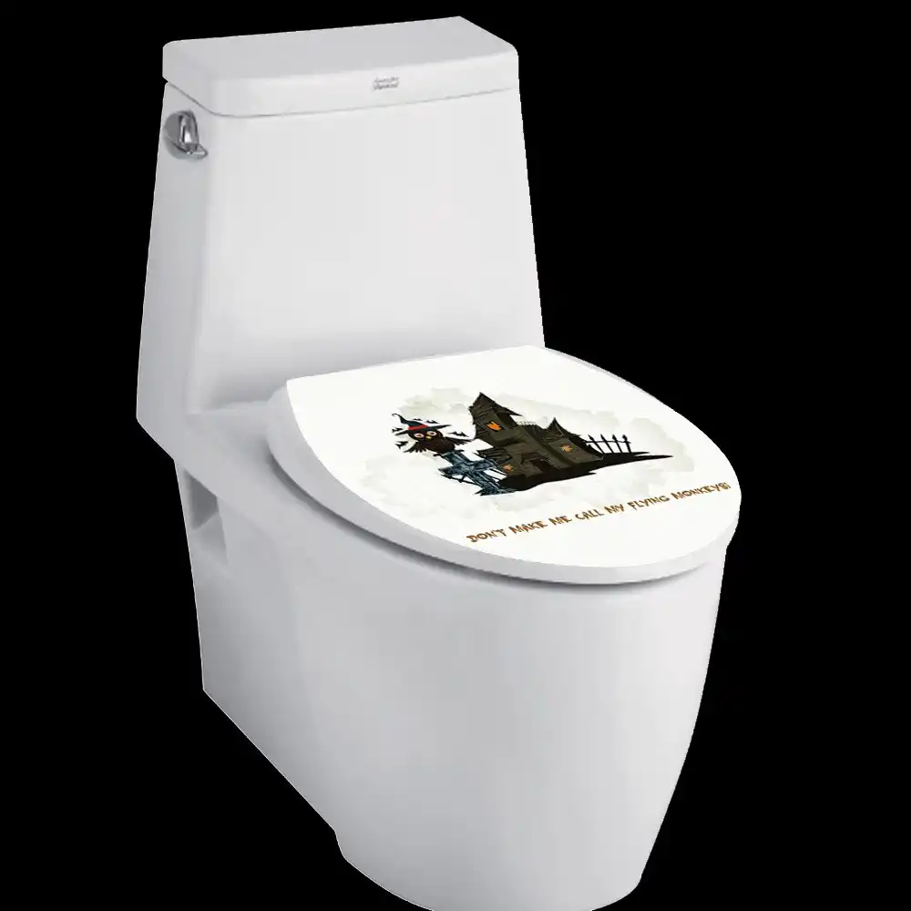 Halloween Toilet Seat Wall Sticker Adornment Removable Vinyl Wallpaper Window Living Room Home Halloween Decoration Halloween Toilet Seat Wall Sticker Adornment Removable Vinyl Wallpaper Window Living Room Home Halloween Decoration
