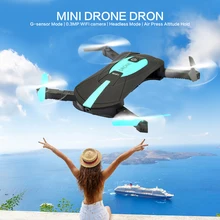 H37 JY018 ELFIE WiFi FPV Quadcopter 2MP 720P pixels Mini Dron Foldable Selfie Drone with Cam HD Bug Professional RC Helicopter