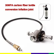 30MPA высокого давления газа конвертер своих газа Большой преобразования бутылка флакон контроллер световой датчик давления газа конвертер бесплатно