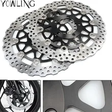 One Pair CNC Floating Front Brake Disc Rotors For KAWASAKI NINJA 636 ZX6R Z800 GTR ZZR ZG 1400 ZX10R 2013 2014 2015 2016 2017 One Pair CNC Floating Front Brake Disc Rotors For KAWASAKI NINJA 636 ZX6R Z800 GTR ZZR ZG 1400 ZX10R 2013 2014 2015 2016 2017