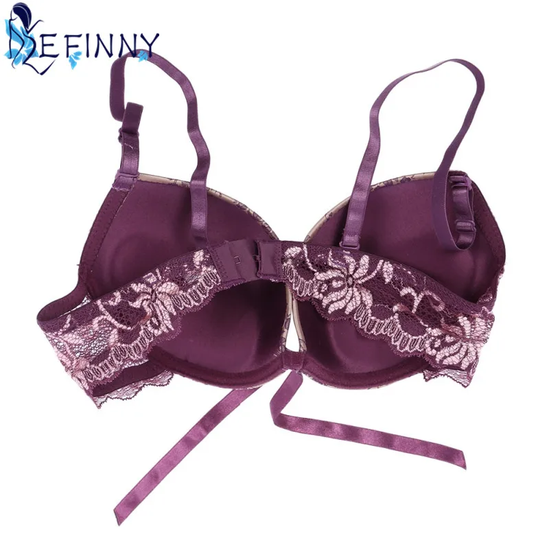 2018 Hot Sale Women Sexy Embroidery Lace Briefs Push Up Bra Set Elegant Purple Underwire B C Cup Lingerie Girl Bandage Underwear 2018 Hot Sale Women Sexy Embroidery Lace Briefs Push Up Bra Set Elegant Purple Underwire B C Cup Lingerie Girl Bandage Underwear