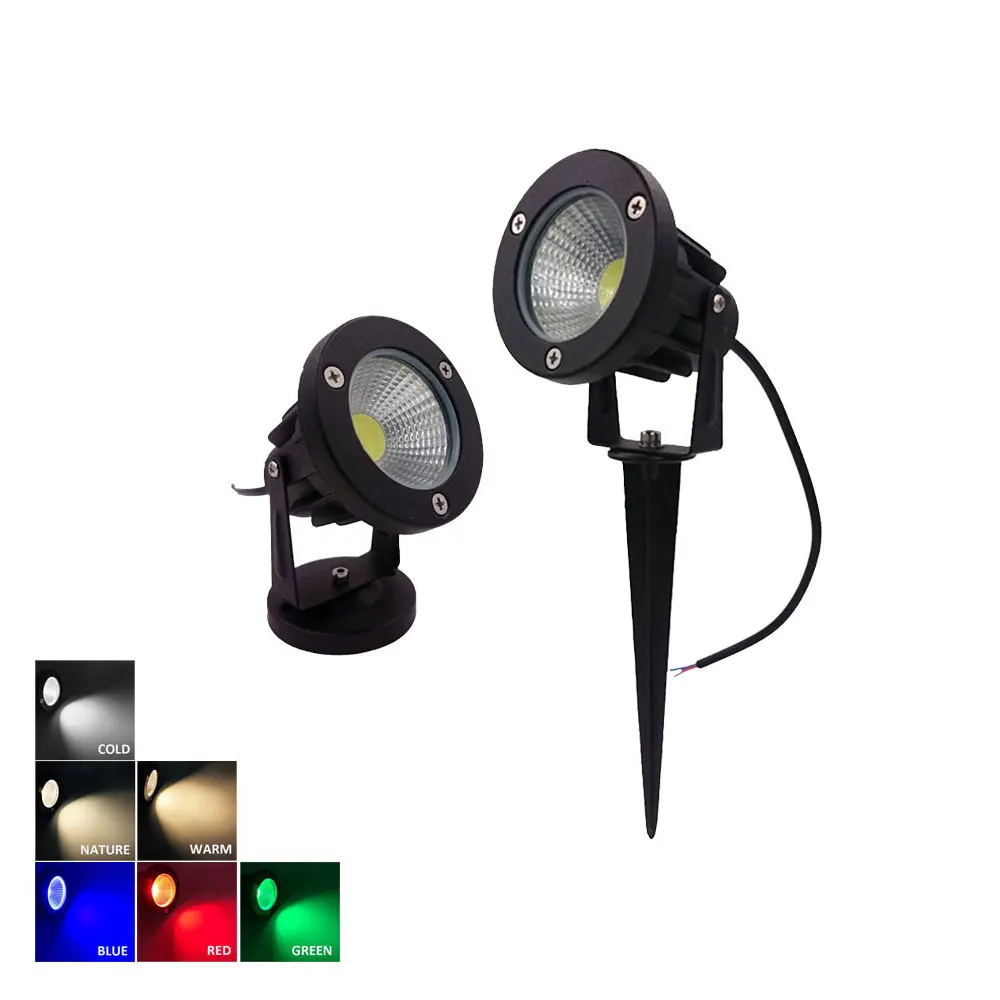 

1pc LED Lamp Floodlight For Outdoor Lighting Exterior Light For Garden Fence Lawn Home Decoration
