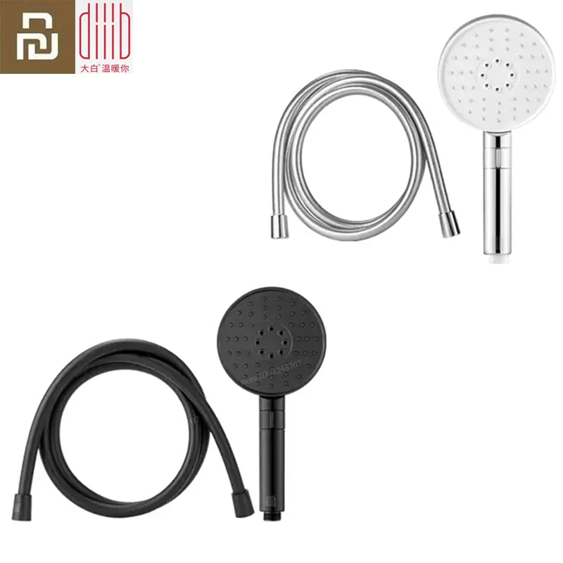 

Xiaomi Mijia Diiib 3 Modes Handheld Shower Head Set 360 Degree 120mm 53 Water Hole with PVC Matel Powerful Massage Shower