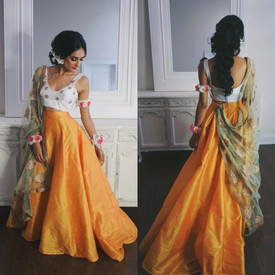 Orange Maxi Skirts Long Free Shipping Faldas Woman Skirt Long For