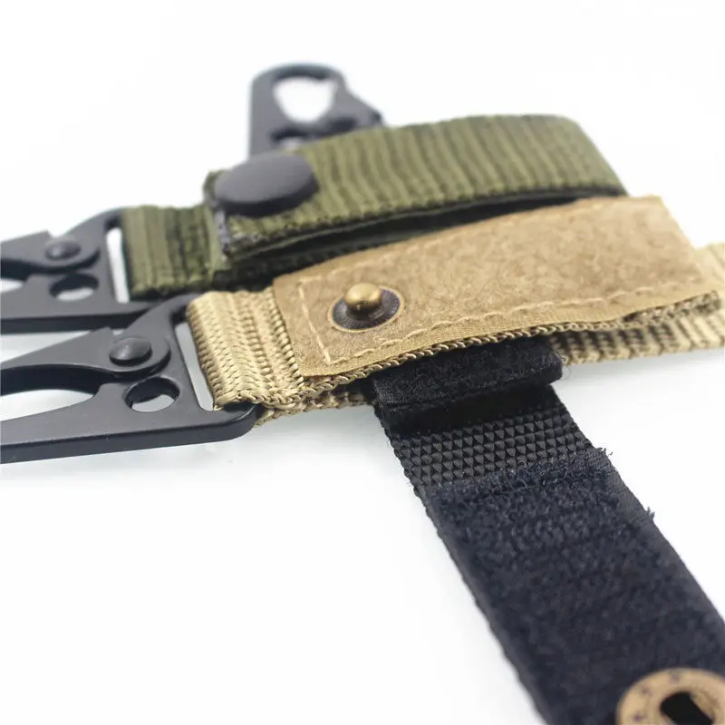 High Stength Nylon Military Molle Key Hook bing Molle Buckle Hanging