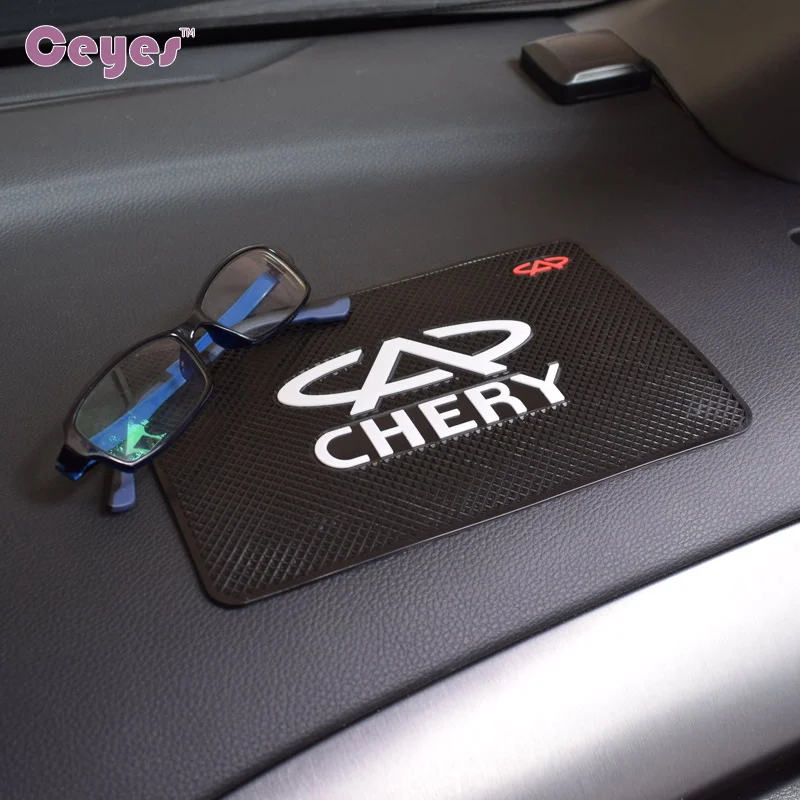 Автостайлинг CEYES нескользящий коврик аксессуары для интерьера подходит Chery A1 A3