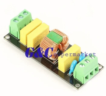 

EMI 4A Power Filter Board Socket DIY Kits For Pre-Amp Amplifier DAC Headphone