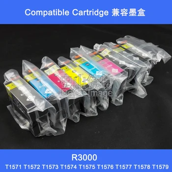 

XIMO Full set of Compatible Ink Cartridges with pigment ink for Epson Stylus Photo R3000