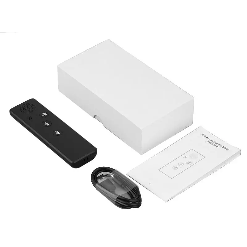

Bluetooth Translator Intelligent Bluetooth 4.2 Real-Time Language Translation Speech Voice Meeting Learning Shopping Business