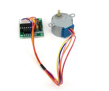 

10set/lot DIY Kit 28BYJ-48 5V 4 Phase DC Gear Stepper Motor + ULN2003 Driver Board