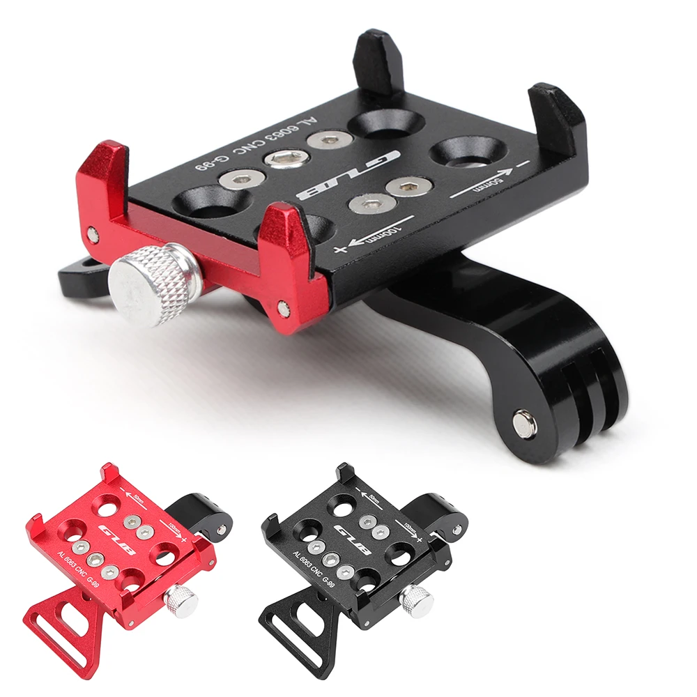 GUB Bike Bicycle Mount Universal Adjustable Cell Phone Holder Bike Stem