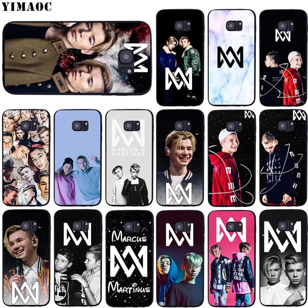 YIMAOC Маркус и Мартинус чехол для Samsung Galaxy A7 A8 A9 A10 A20 A30 A40 A50 A70 M10 M20 M30 S10e J6 Plus |