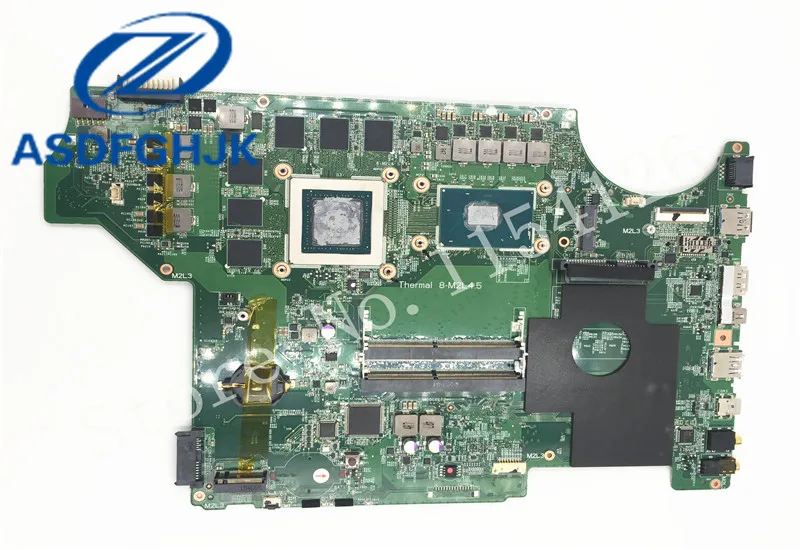 Laptop Motherboard FOR MSI GE62 GE72 6QF MOTHERBOARD MS 16J41 SR2FQ i7