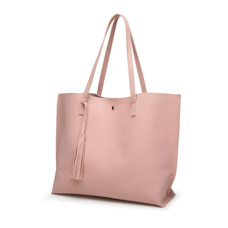  Ankareeda Luxury Brand Women Shoulder Bag Soft Leather TopHandle Bags Ladies Tassel Tote Handbag Hi - 32726994326