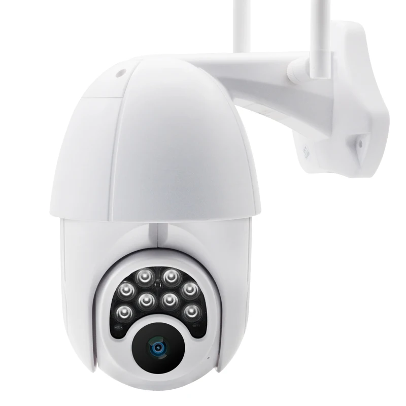 

Outdoor PTZ IP Camera H.265 Zoom HD 1080P Wifi IP Camera 8-Night Light Waterproof Security PIR Camera Home Surveillance Monitor