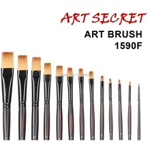 1590F Высокое качество Корея imporitng таклон волосы товары для рукоделия краски акварельные акриловые кисти художника